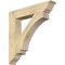 Ekena Millwork Imperial Traditional Rough Sawn Bracket, Douglas Fir, 6"W x 36"D x 36"H BKT06X36X36IMP01RDF - alternate 1